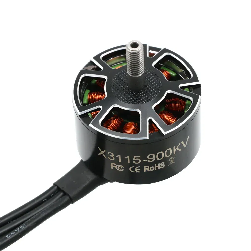 Color: WHITE - 4pcs/lot UAngel X3115 3115 900KV 1050KV 1200KV 6S Brushless Motor for FPV Freestyle 9inch 10inch Long Range Cinelifter RC Drones