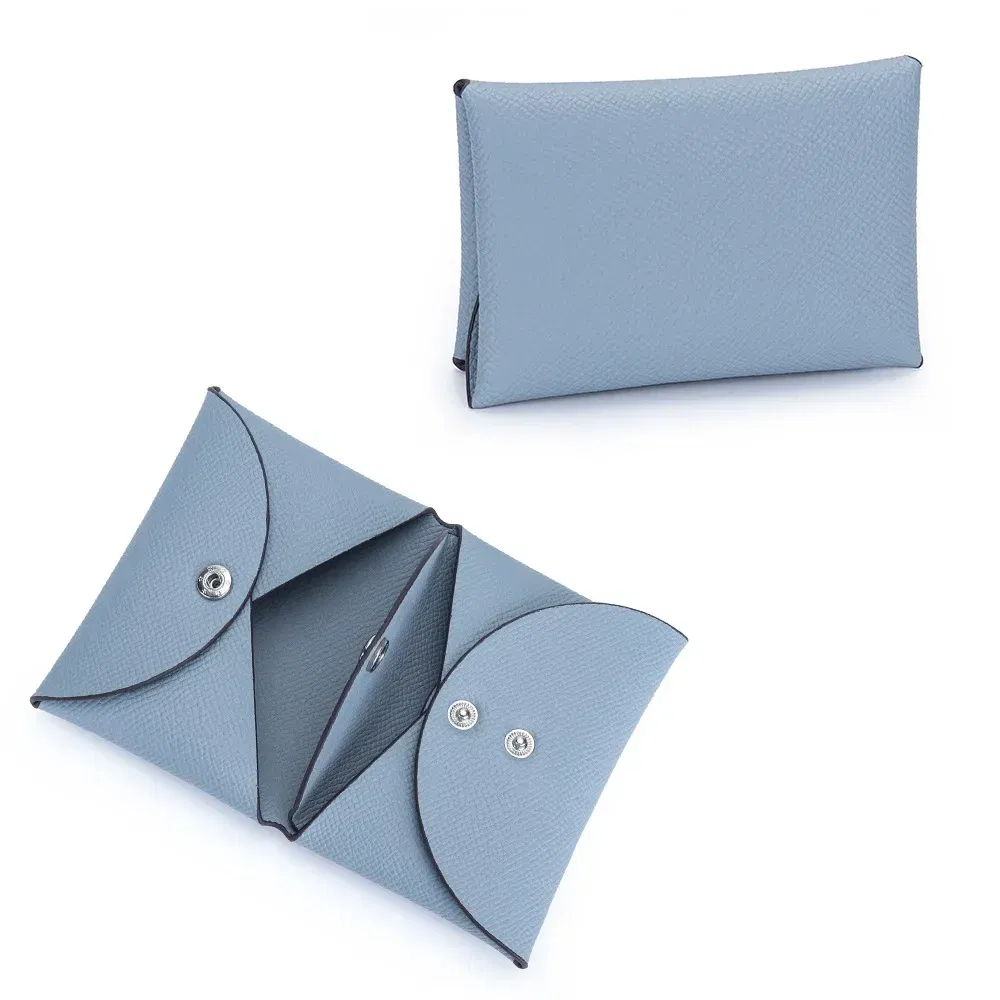 Color: Light Grey - Mini Coin Purse Genuine Leather Small Coin Wallet Genuine Leather Hasp Coin Purse Pouch Change Holder Card Holder for Men Women