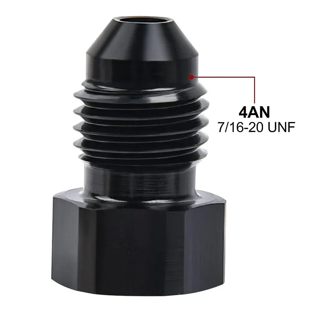 Color: black, Ships From: CHINA - AN4 AN6 AN8 AN10 AN12 Aluminum Male Flare Thread Hexagon Head Blanking Plugs Fitting Hex Cap Lock Hose Fitting Adapters Anodized