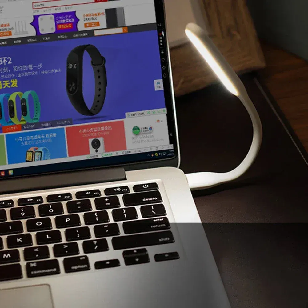 Emitting Color: Yellow, Ships From: CHINA - USB Light LED Reading Lamp Mini Book Light Portable Camping Night Lights Table Lamps For Power Bank Laptop Computer PC Notebook
