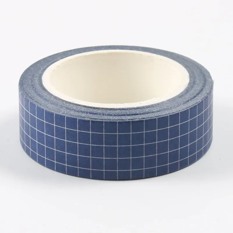 Color: Red - 10M Pure Color Grid Washi Tape Set Masking Tape Journaling Supplies Washy Tape Organizer Washitape Stationery Sticker Scrapbook