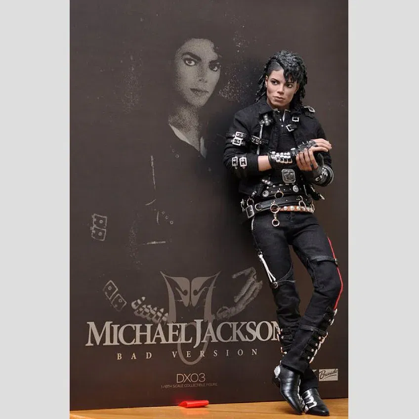 Color: SKY BLUE, Size: 31 - Punk Michael Jackson BAD Pants Trousers and Belt in1990'S