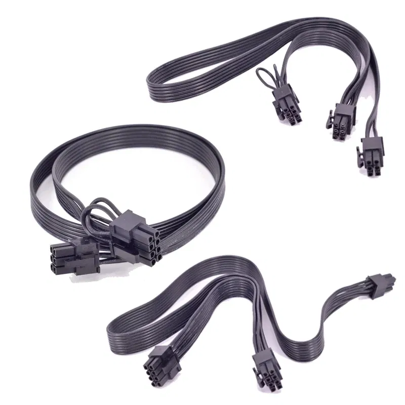 Color: black, Cable length: Other - For Cooler Master V700 V850 V1000 V1200 ATX 24 Pin PCIe 6Pin 6+2Pin 8Pin 5Pin Peripheral 4Pin SATA PSU Power Supply Cable