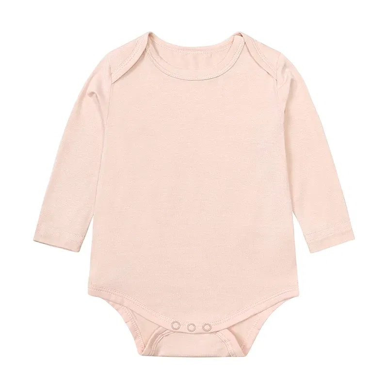 Color: black, Kid Size: 3M - 2025 Summer Newborn Boy Girl Romper Baby Bamboo Fiber Breathable Clothing Long Sleeve Toddler Jumpsuit Infant Bodysuit Pajamas