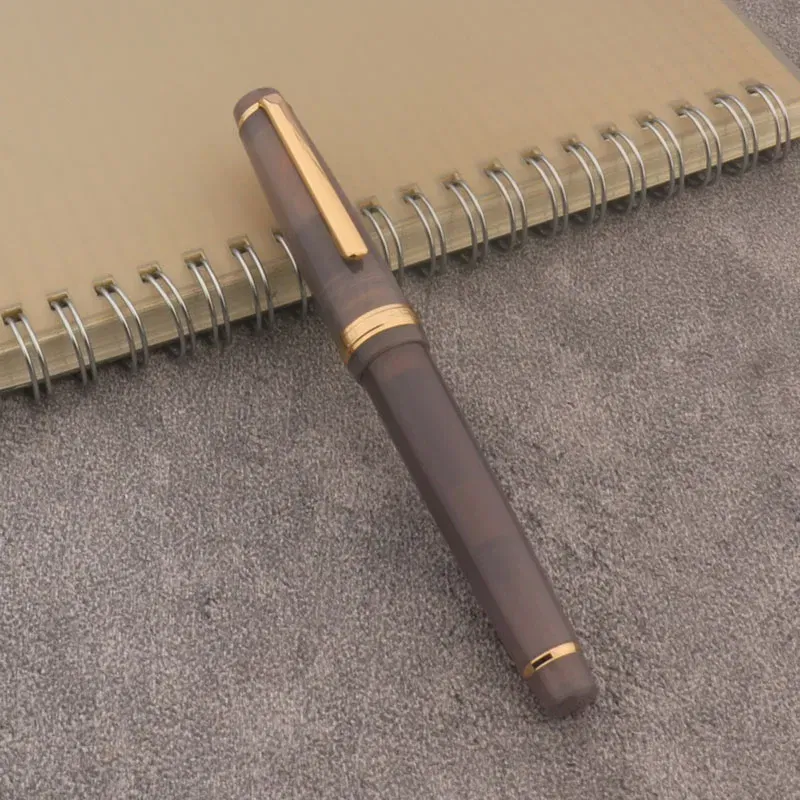Color: Mixed Color - JinHao 82 Fountain Pen Color match Dip in water Glass Nib Stationery Office School Supplies Ink Pens