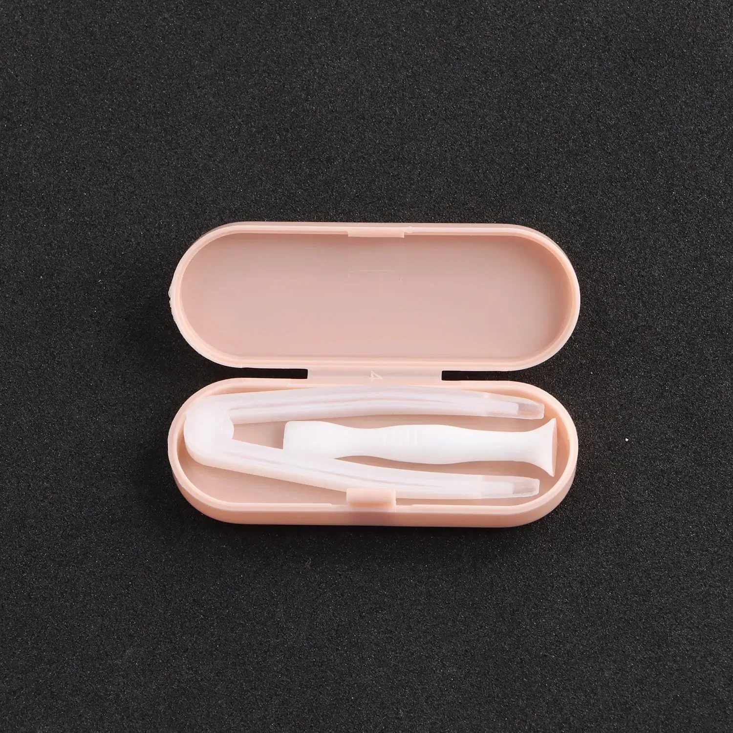 Color: Red - Remover Contact Lenses Inserter Color Tweezers Suction Stick Eyes Care Tool Kit Contact Lens Case Clip Stick Tweezers Pupils