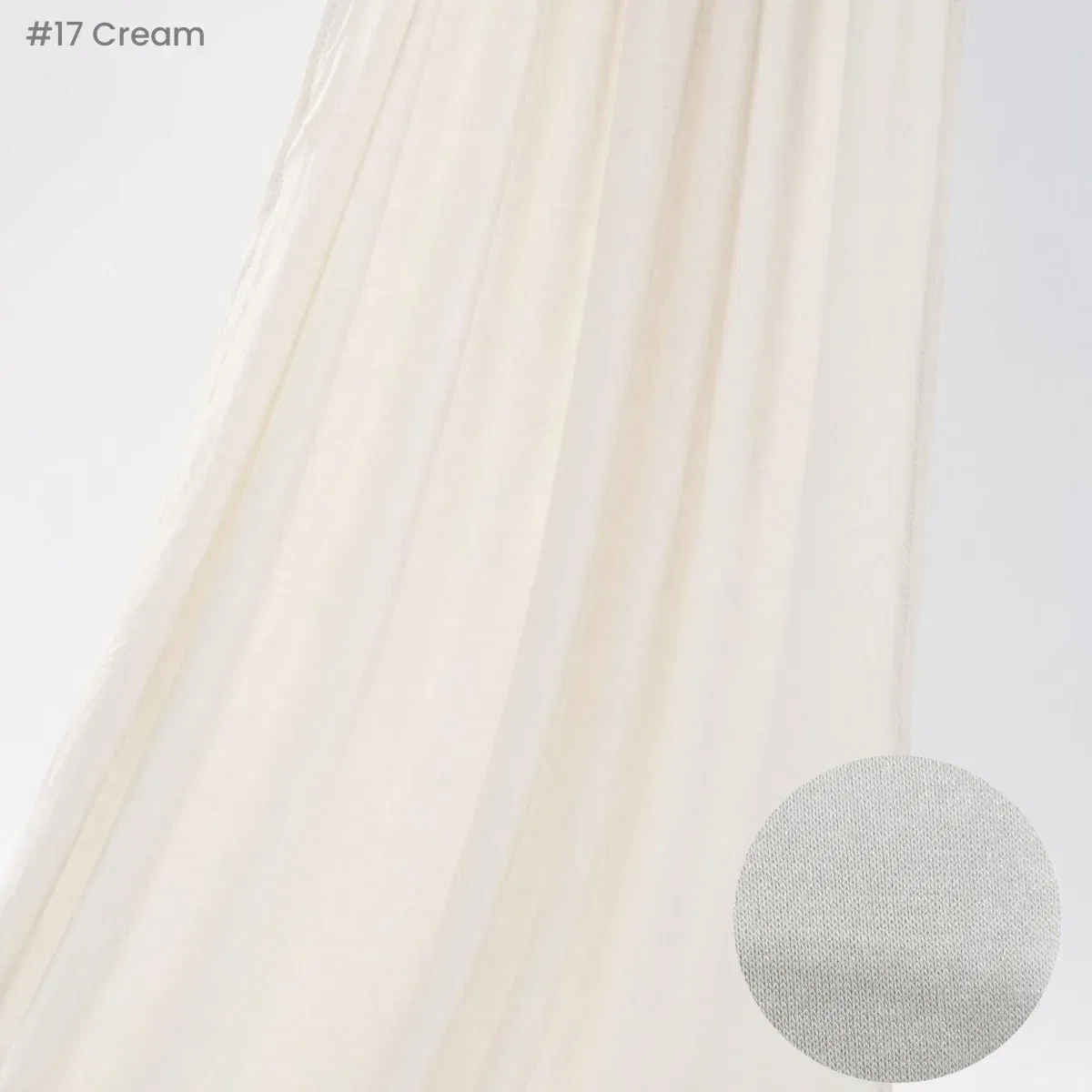 Color: Ivory - 29Colors Cheap Jersey Hijab Scarf Solid Muslim Long Scarves Turban Shawl Elastic Cotton Arab Headscarf Head Wraps Saudi Hijabs