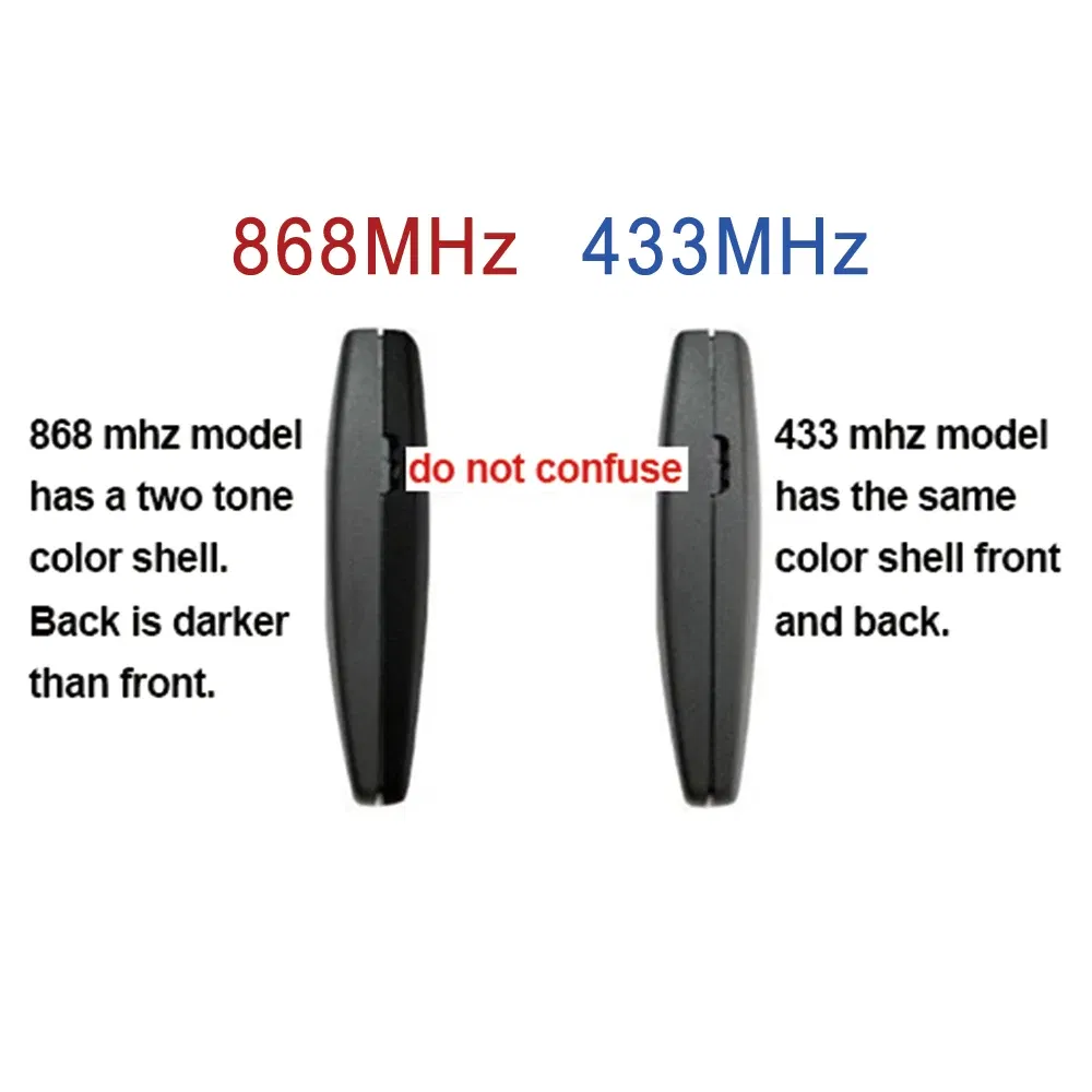 Color: Red - Pilot 868 Marantec 868mhz Gate Remote Control Digital 302 382 384 313 Garage Door Opener Hand Transmitter D302 868 3 Mhz Copy