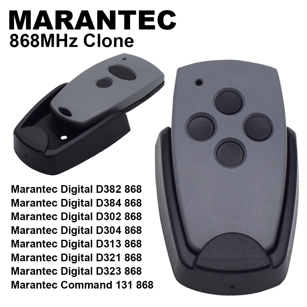 Color: Red - Pilot 868 Marantec 868mhz Gate Remote Control Digital 302 382 384 313 Garage Door Opener Hand Transmitter D302 868 3 Mhz Copy