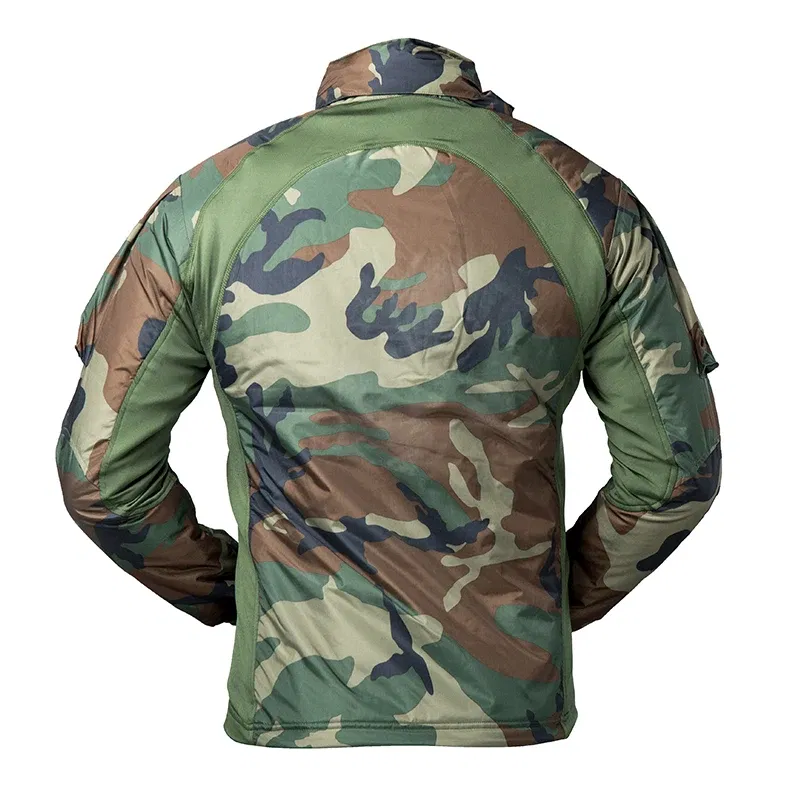 Color: Gold, Size: M - Mege Men's Tactical Jacket Coat Fleece Parka Outdoor Outwear Lightweight Gear