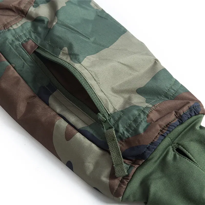 Color: Gold, Size: M - Mege Men's Tactical Jacket Coat Fleece Parka Outdoor Outwear Lightweight Gear