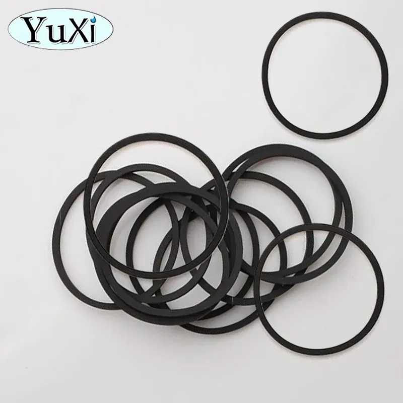 Color: Red - 10cs DVD Disk Drive Rubber Belts For Xbox 360 Microsoft Stuck Disc Tray Black Rubber Rings Replacement Accessories