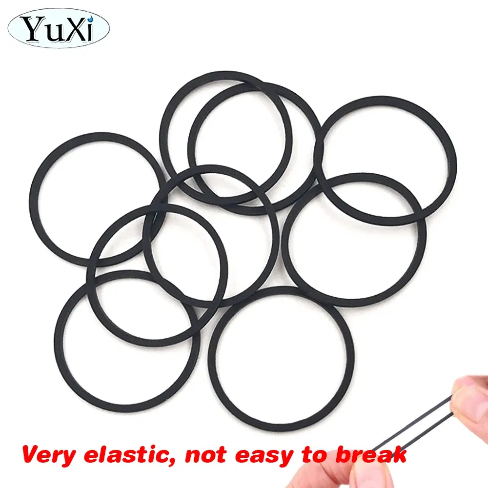 Color: Red - 10cs DVD Disk Drive Rubber Belts For Xbox 360 Microsoft Stuck Disc Tray Black Rubber Rings Replacement Accessories