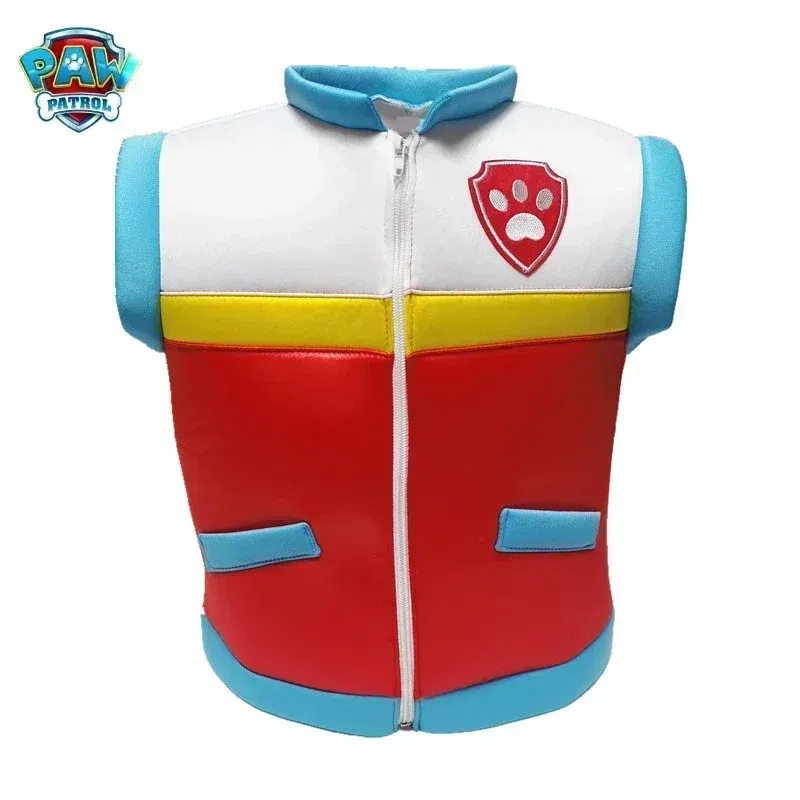 Color: WHITE, Size: 14cm - PAW Patrol Captain Ryder Cosplay Costume Vest Kids Boy Anime Harajuku Carnival Children Waistcoat Party Fancy Suit Costumes Gift