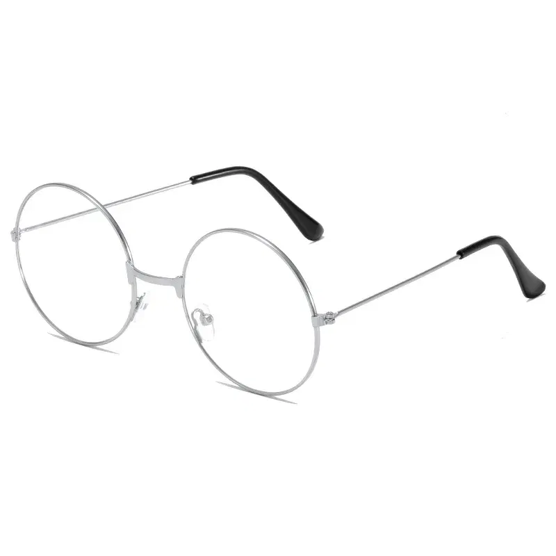 Frame Color: MULTI - Retro Round Frame Anti-blue Radiation Glasses Ultralight Men Women Blue Light Blocking Glasses Eyewear Computer Goggles