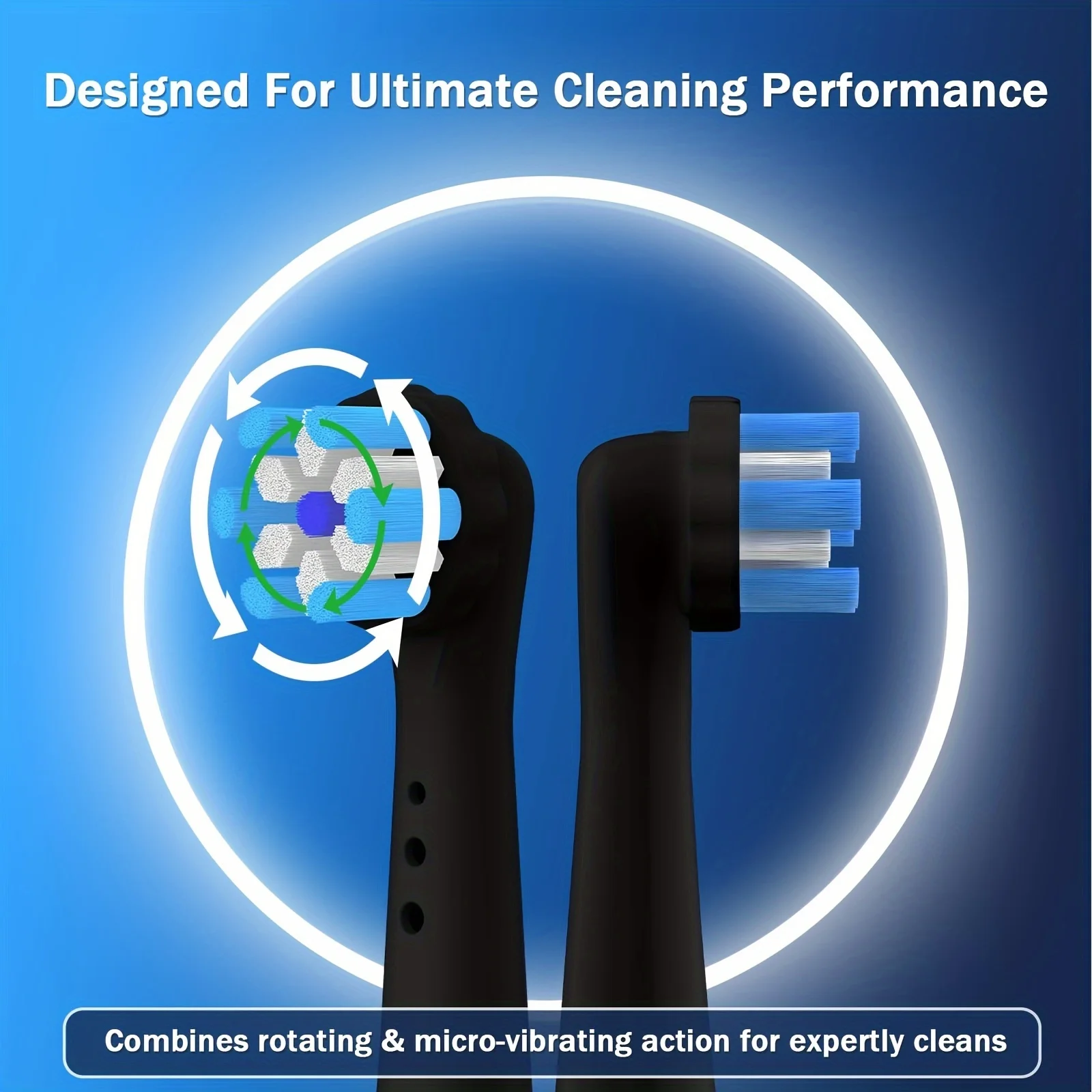 Color: MULTI - Toothbrush Head Compatible with Oral-B iO Series Electric Toothbrushes, iO3/iO5/iO6/iO7/iO8/iO9/iO10 Brush Heads Ultimate Clean