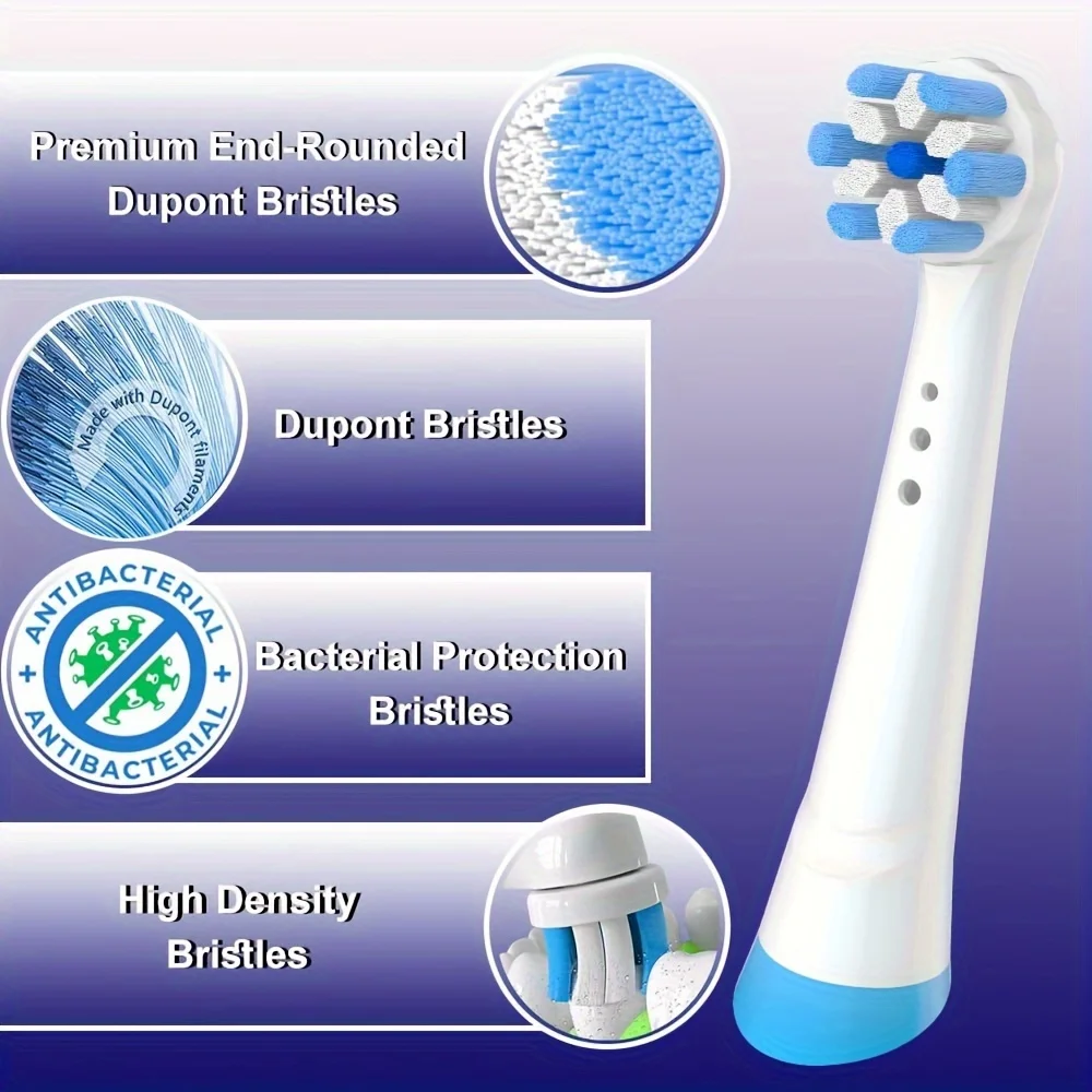 Color: MULTI - Toothbrush Head Compatible with Oral-B iO Series Electric Toothbrushes, iO3/iO5/iO6/iO7/iO8/iO9/iO10 Brush Heads Ultimate Clean