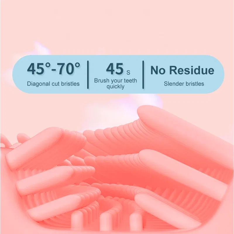 Color: MULTI, Ships From: CN - Sonic Electric Toothbrush Kids U-shaped Smart 360 Degrees Ultrasonic Tooth Brush Teeth Whitening For Children IPX7 Waterproof