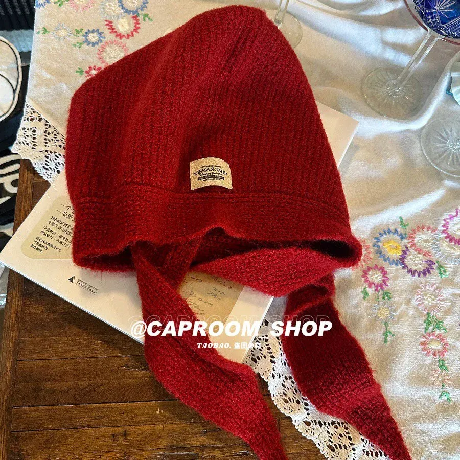 Knitted Beanies Cap For Men&Women Winter Warm Unisex Hooded Hat Neck Collar Scarf Cap Ski Beanie Cold Hats Balaclava Caps Bonnet