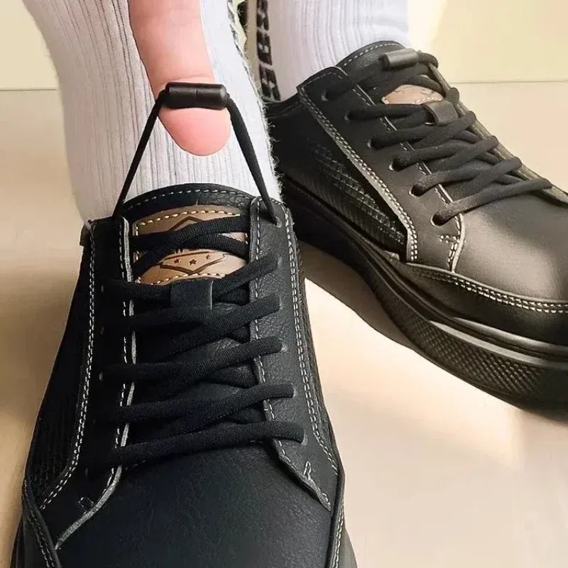 Color: WHITE, Length: 100cm - Elastic No Tie Shoelaces Semicircle Shoe Laces for Kids and Adult Sneakers Shoelace Quick Lazy Metal Lock Laces Shoes Strings