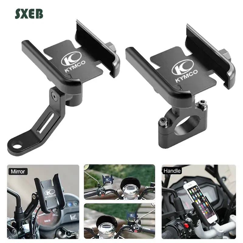 Color: Khaki, Ships From: CHINA - For KYMCO AK550 ST Xciting S400 i TCS DT X 360 125 350 CV3 Dink X125 X Town CT 125 Downtown 125 ABS Mobile Phone Stand Holder