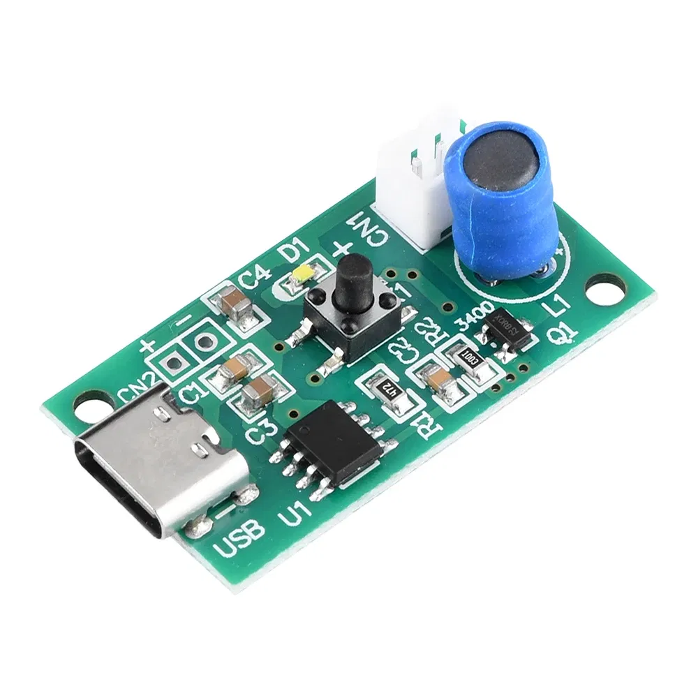 Bundle: Bundle3 - DC5V Ultrasonic Spray Humidifier Electronic Atomization Module Set Universal Humidification Module TYPE-C