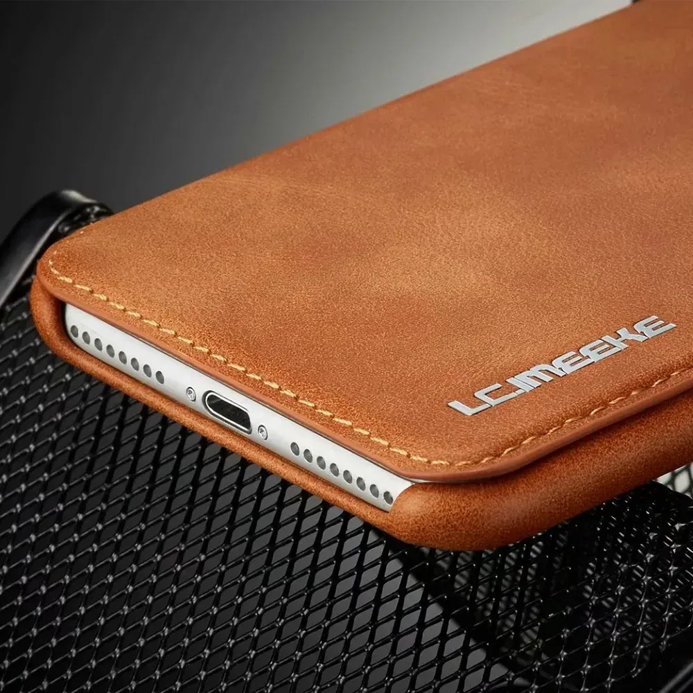 Color: Blue, Material: PC + TPU - Luxury Ultra Thin Leather Case Flip Cover for Samsung S24 S23 S22 S21 S20 FE Ultra Plus A53 A52s S10 A50 S9 Note 20 10