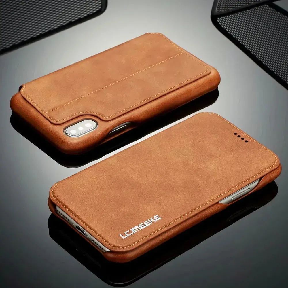 Color: Blue, Material: PC + TPU - Luxury Ultra Thin Leather Case Flip Cover for Samsung S24 S23 S22 S21 S20 FE Ultra Plus A53 A52s S10  A50 S9 Note 20 10