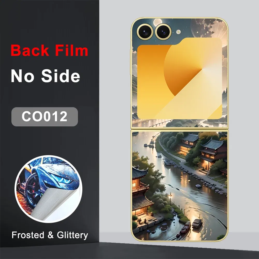 Color: SKY BLUE, Bundle: Bundle 21 - CASEKiTTY Skin For Galaxy Z Flip 5 Back Film Samsung Z Flip 6 Sticker Flip 4 3 Protective Decal Wrap Back Cover Screen Protector