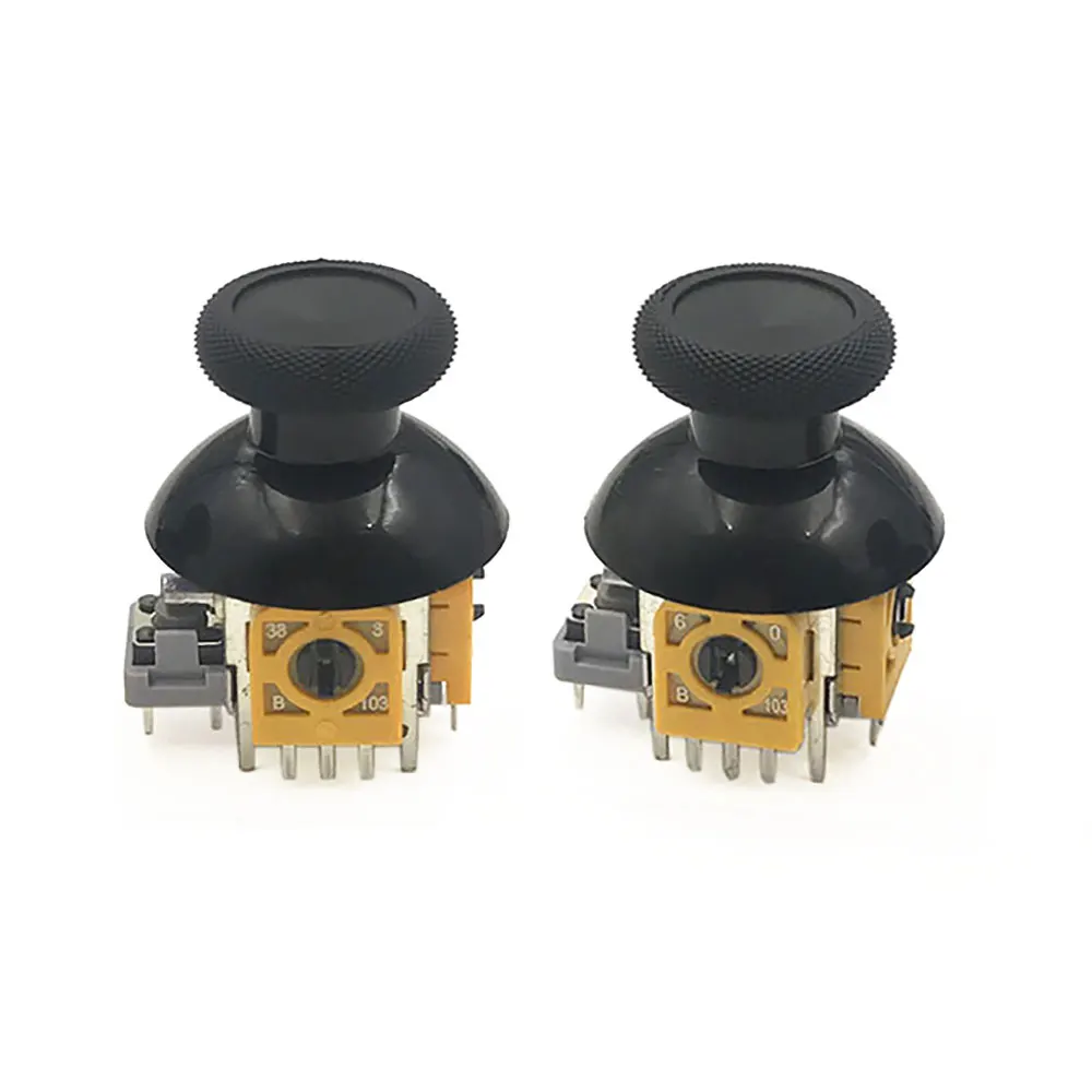 Color: LIGHT BLUE - JCD 1Set 13X13mm For XBOX ONE /PS4 /Switch Pro Generic Controller Power A Analog Stick Caps & 3D Module Sensor Replacement