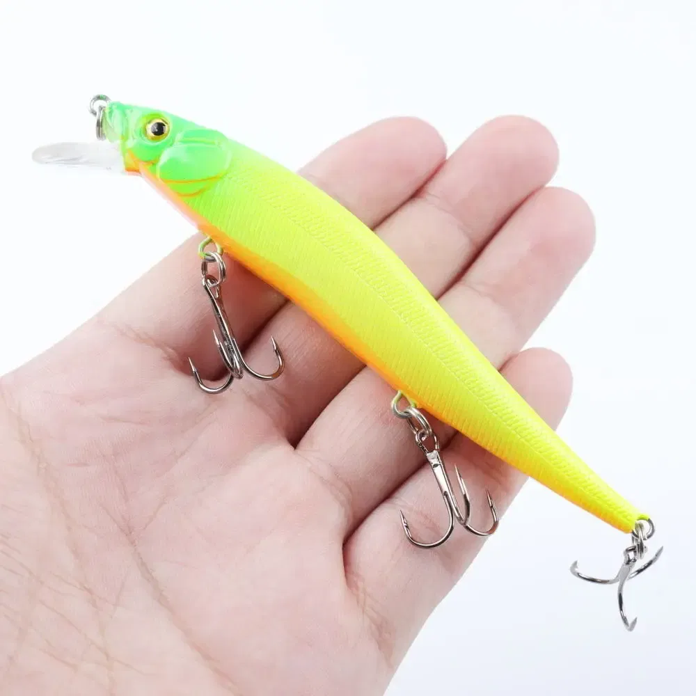 Color: Red - Fishing Lure 11.5cm/14g Artificial Bionic Swing Hard Bait Tackle 3D Eyes Hook Wobbler Carp Fishing Pesca for Bass Pike 5/10Pcs