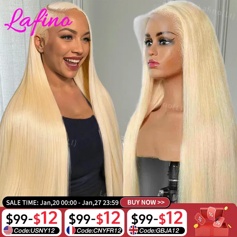 Hair Color: #16, Stretched Length: 24inches, Density: 180%, Ships From: CHINA - Blonde 613 Hd Lace Frontal Wig 13x6 13x4 Transparent Hd Lace Front Wig 30 Inch Brazilian Bone Straight Colored Human Hair Wigs