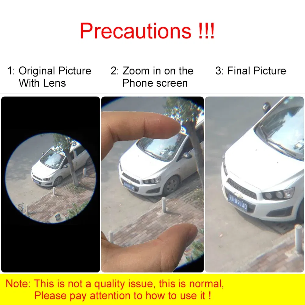 Color: Black - Universal 40X60 Optical Glass Zoom Telescope Telephoto Mobile Phone Lens For iPhone 8 11 Huawei Samsung All Smartphones Lenses