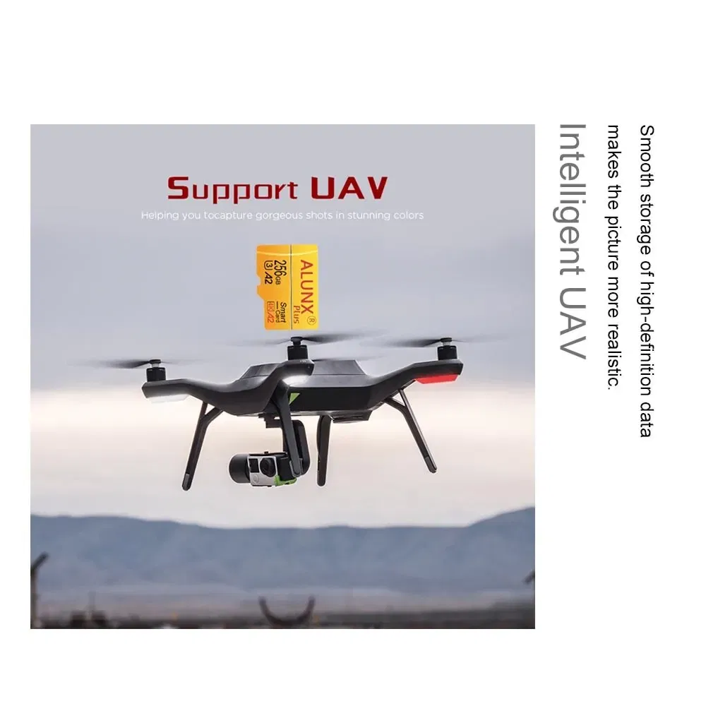 Capacity: 32GB - ALUNX 100% Genuine Micro TF SD Card 256G U3 128GB 64GB 32GB Memory Card Flash Class 10 Support Mobile Phones UAV Etc Card Reader