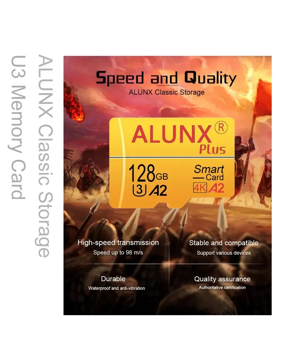 Capacity: 32GB - ALUNX 100% Genuine Micro TF SD Card 256G U3 128GB 64GB 32GB Memory Card Flash Class 10 Support Mobile Phones UAV Etc Card Reader