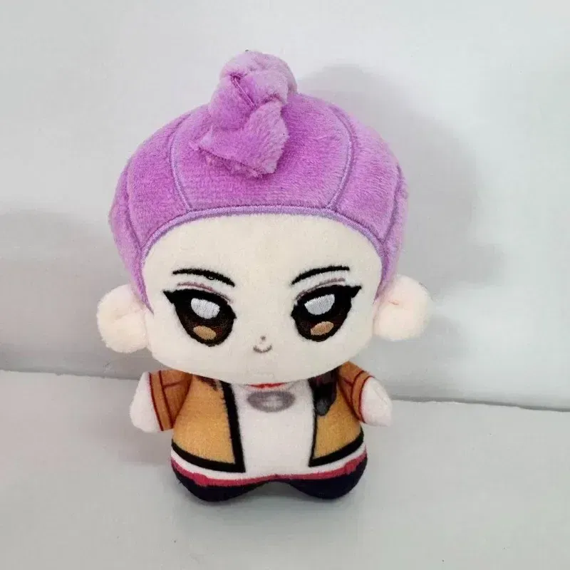 Color: MistyRose - 10cm K-pops Demons Hunters Plush Toy Pendant Anime Saja Boys Stuffed Doll Anime Figure Rumi Keychain Dolls Zoey Room Decor Gift