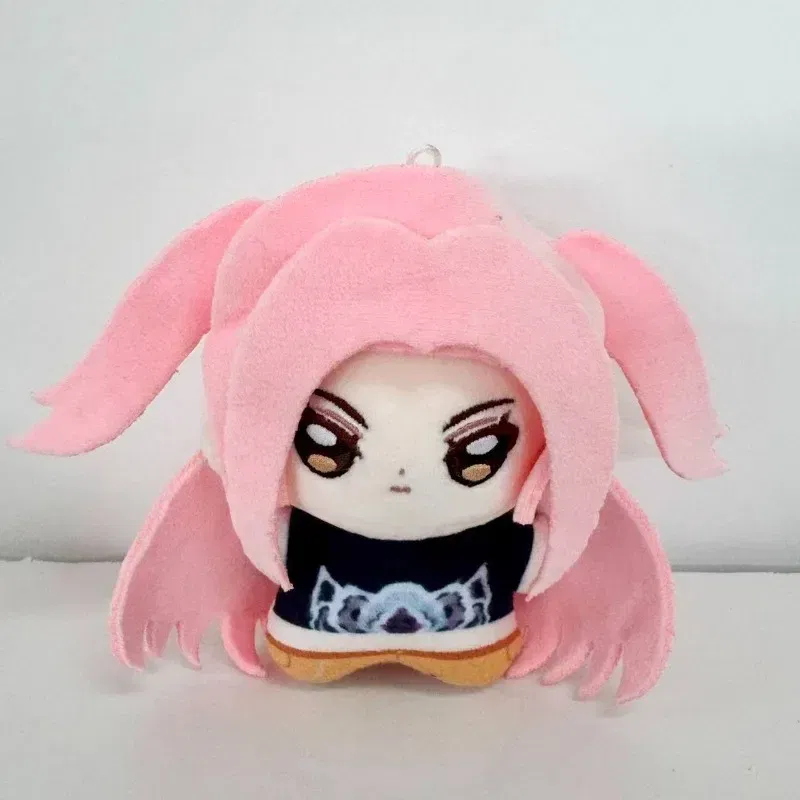 Color: MistyRose - 10cm K-pops Demons Hunters Plush Toy Pendant Anime Saja Boys Stuffed Doll Anime Figure Rumi Keychain Dolls Zoey Room Decor Gift