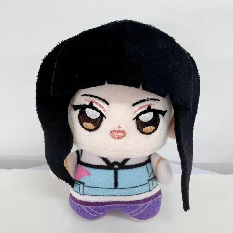 Color: MistyRose - 10cm K-pops Demons Hunters Plush Toy Pendant Anime Saja Boys Stuffed Doll Anime Figure Rumi Keychain Dolls Zoey Room Decor Gift