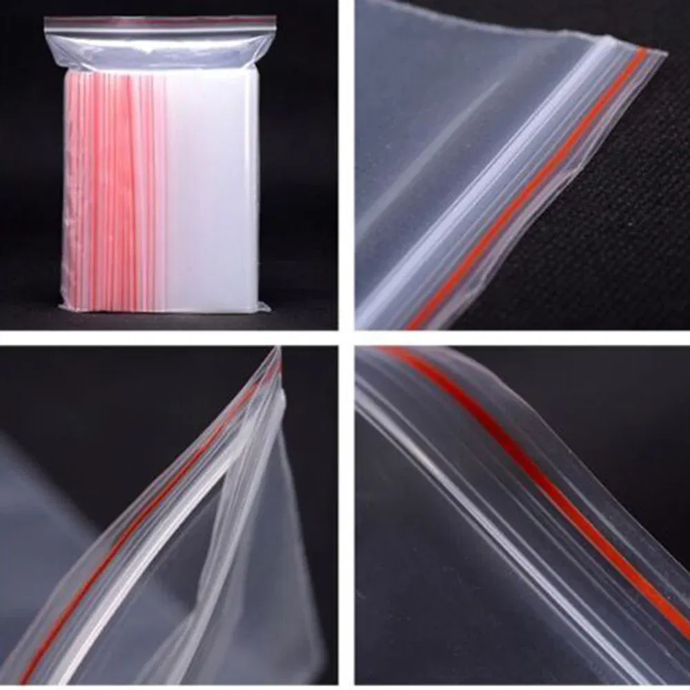 Color: Dark Khaki, Number of Pcs: 100Pcs, Specification: 6*8cm - 100pcs/pack Small Zip Lock Plastic Bags Reclosable Transparent Bag Shoe Bag Vacuum Storage Bag Food Storage Bag Poly Clear Bags