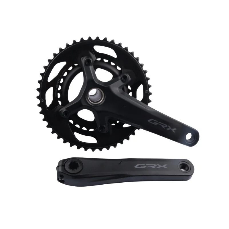 Color: Red, Crank Length: 170mm, Chainwheel Teeth: 30T, bottom bracket: BSA - Shimano GRX RX600 2x11S Crankset 170MM 172.5MM 46-30T Chainring Wheel GRX Gravel Crankset 22speed RS501 PF BB RS500 BSA