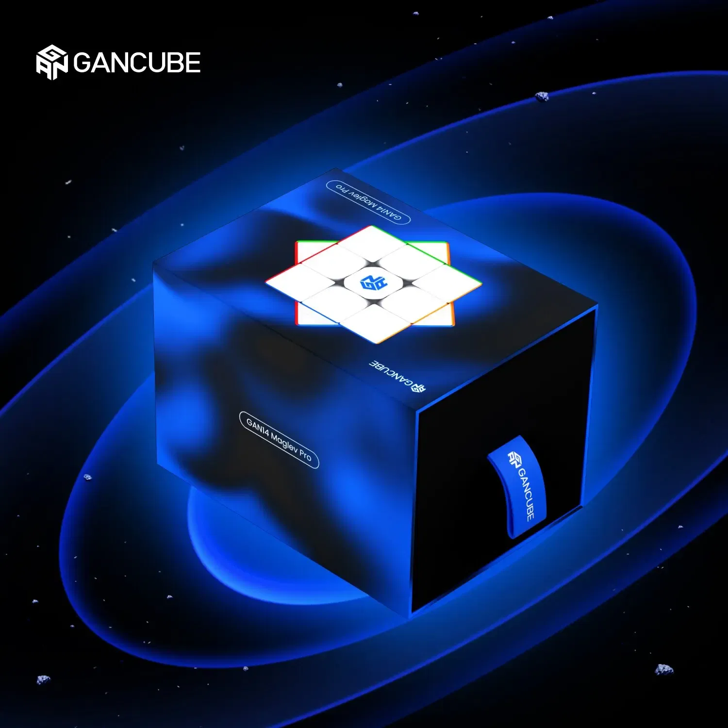 Color: Blue - GAN14 Maglev Pro 3?—3 Magnetic Magic Cube UV GAN 14 Professional 3x3x3 Speed Puzzle Children's Toys 3?—3?—3 Speedcube Magico Cubo