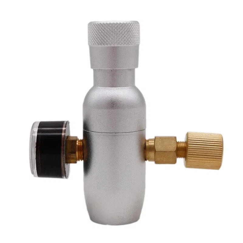 Color: Navy Blue - Homebrew Kegging Premium Regulated Compact CO2 Charger 60/150 psi 3/8-18UNF Free Shipping