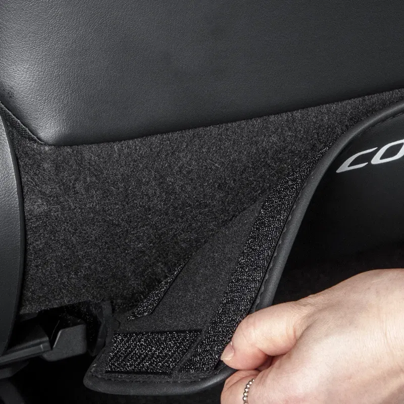Color Name: GRAY - For Toyota Camry 9th 2024 Car Seat Cover Seat Backs Anti Kick Mat Protector Pad Microfiber Leather Protection Cover