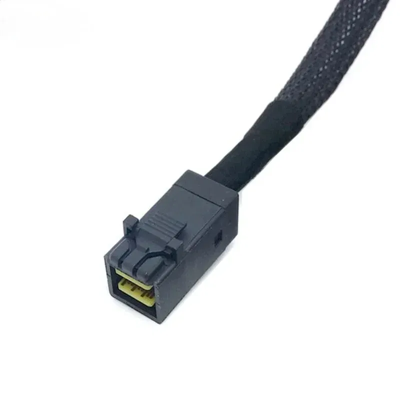 HD Mini SAS 12G SFF-8643 To SATA Cable Adapter,Internal SFF 8643 Motherboard Controller To 4 SATA Hard Drive Converter