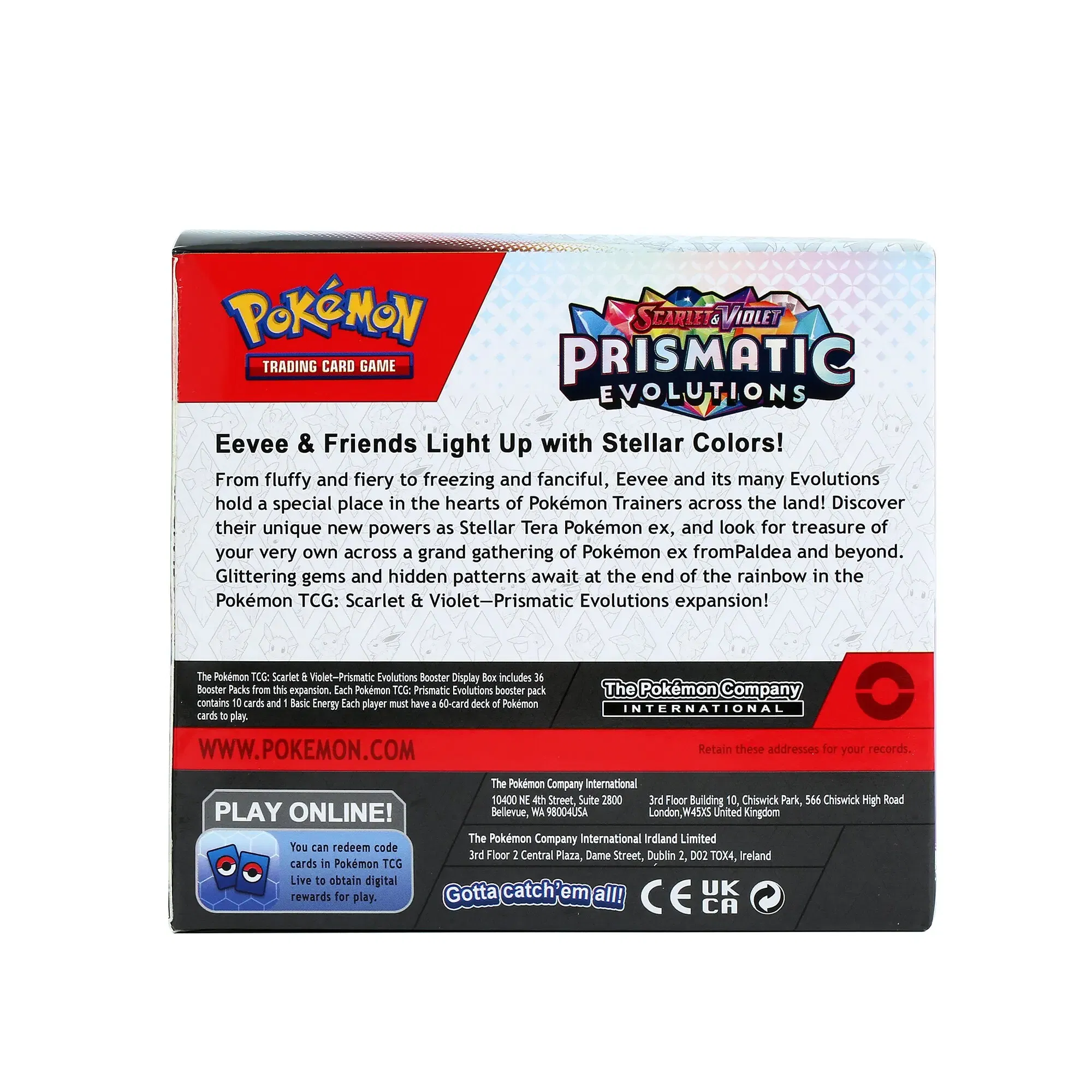 Color: three - *Prismatic Evolutions 360Pcs Pokemon Card Journey Together Stellar Crown 151 Ultra Prism English Booster Battle Transaction *///
