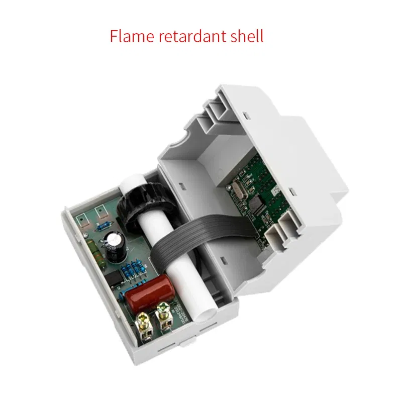Color: WHITE, Ships From: CHINA - D52-2058 Wattmeter Din rail Volt current Meter Power Factor digital meter AC80-300V multi-function  kwh Hz meter 0-100A