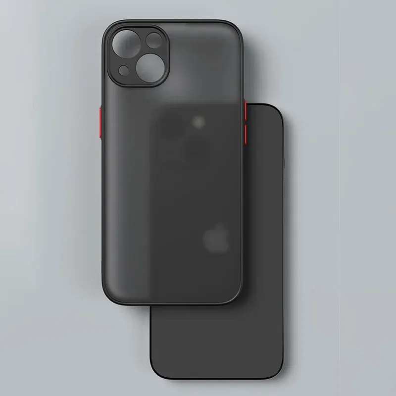Material: Denim, Color: Red - Matte Phone Case for IPhone 13 12 11 14 Pro Max Mini Luxury Soft Silicone Shockproof Case for IPhone X XS Max XR 15 7 8 Plus SE
