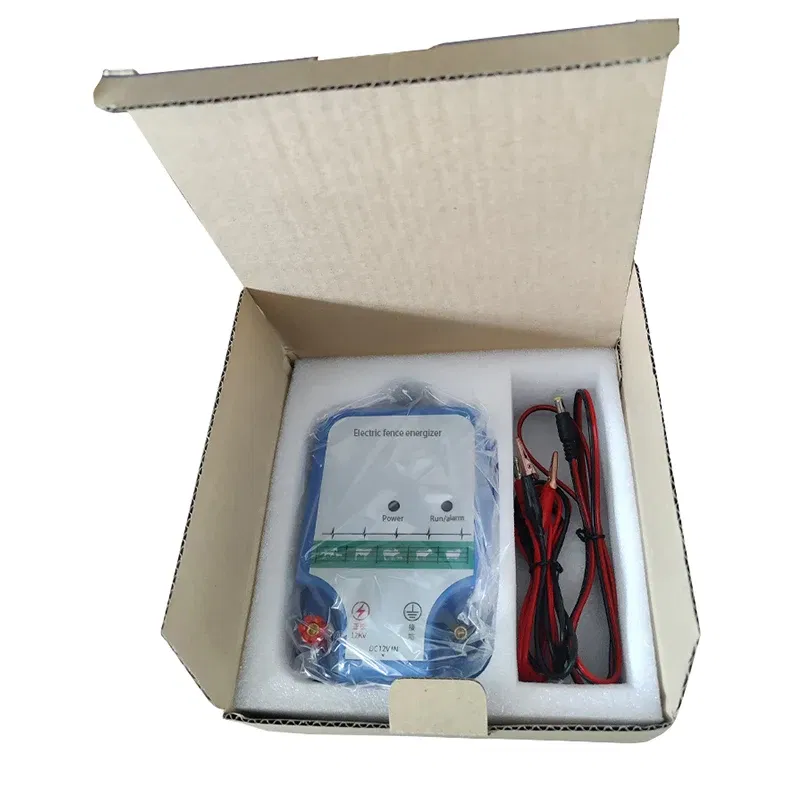 Color: WHITE - 12V Solar Battery Power Supply Residential Electric Fence Energizer Poultry Farm Special Fence Electrifier For Animal Captivity