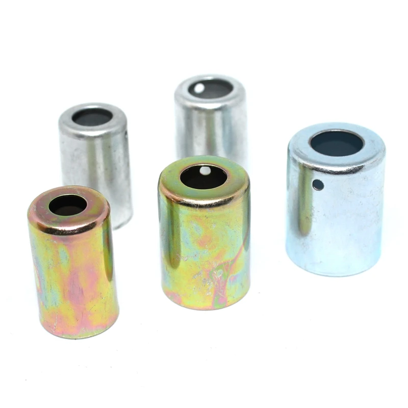 Color Name: Orange - Air conditioning joint cover,fitting cover R12 5/16 3/8 1/2 5/8 iron cover.Air conditioning hose connector cover