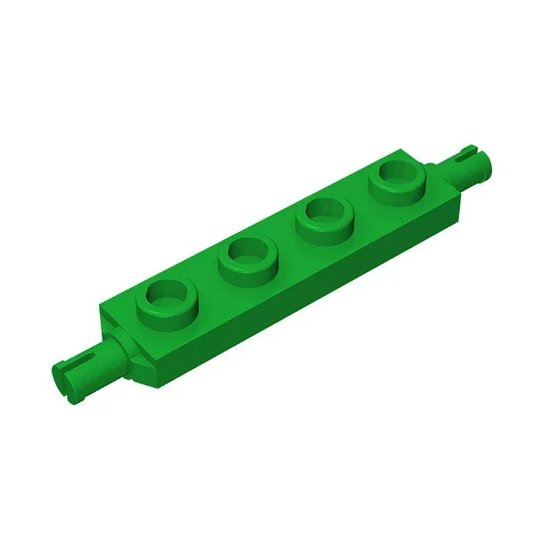Color: light yellow - Gobricks GDS-1067 Plate, Modified 1 x 4 with Wheels Holder compatible with lego 2926 toys Assembles Building Blocks Technical